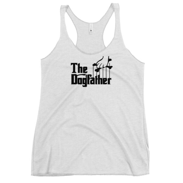 The DogFather - Women's Racerback Tank - Image 3