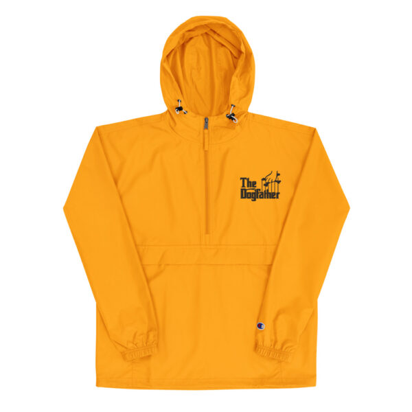 The Dogfather Jacket - Embroidered Champion Packable Weatherproof