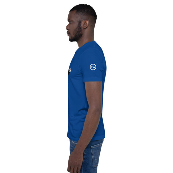 Get Wrong - Blue Shades - Heart logo - Short-Sleeve Unisex T-Shirt - Image 7