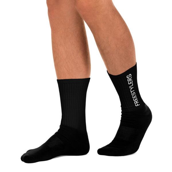 Freestylers - Black Socks - White logos