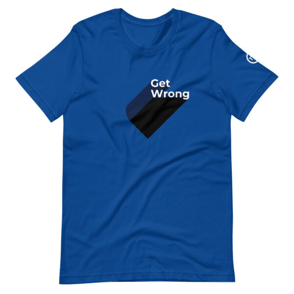 Get Wrong - Blue Shades - Heart logo - Short-Sleeve Unisex T-Shirt