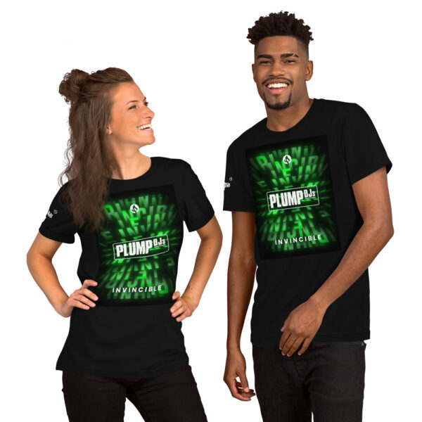 Invincible t-shirt - Black / Green - Short-Sleeve Unisex T-Shirt - Image 2