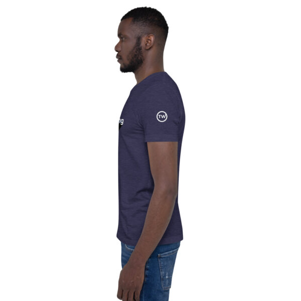 Get Wrong - Blue Shades - Heart logo - Short-Sleeve Unisex T-Shirt - Image 3