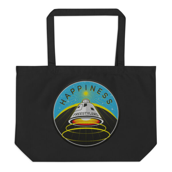 Freestylers - Happiness - Large organic tote bag