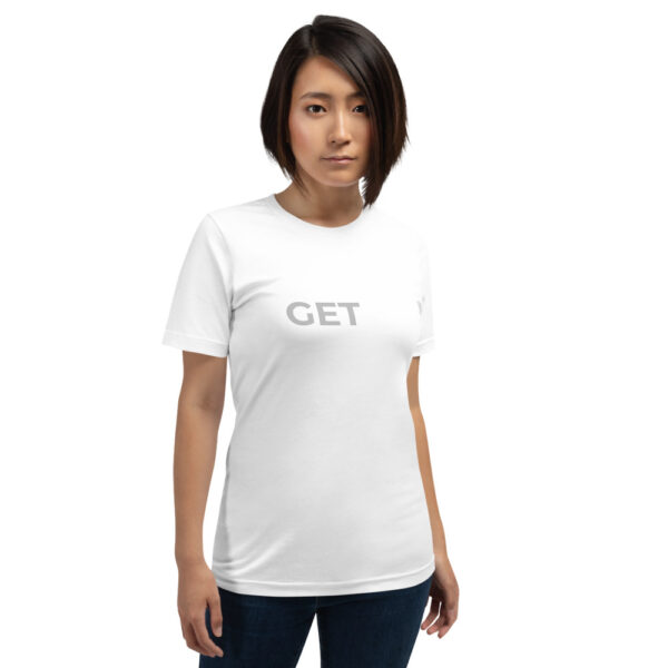 Get Wrong T-shirt - White logo - Short-Sleeve Unisex T-Shirt - Image 2