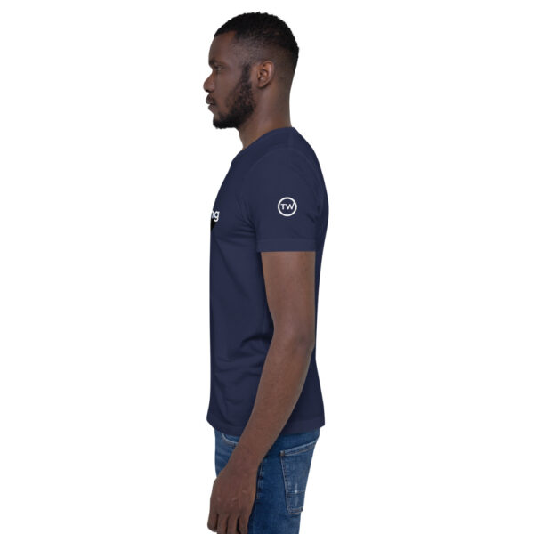 Get Wrong - Blue Shades - Heart logo - Short-Sleeve Unisex T-Shirt - Image 5