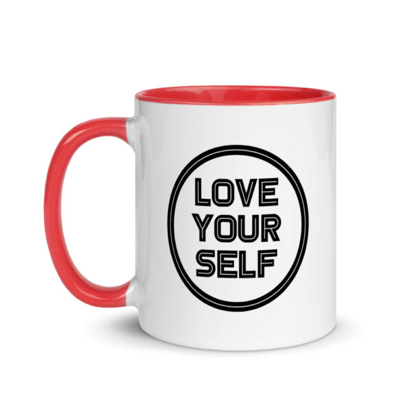 Love Your Self - Mug with Color Inside - Image 12