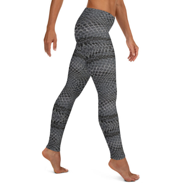 Black Netting - Women's Leggings - Image 5