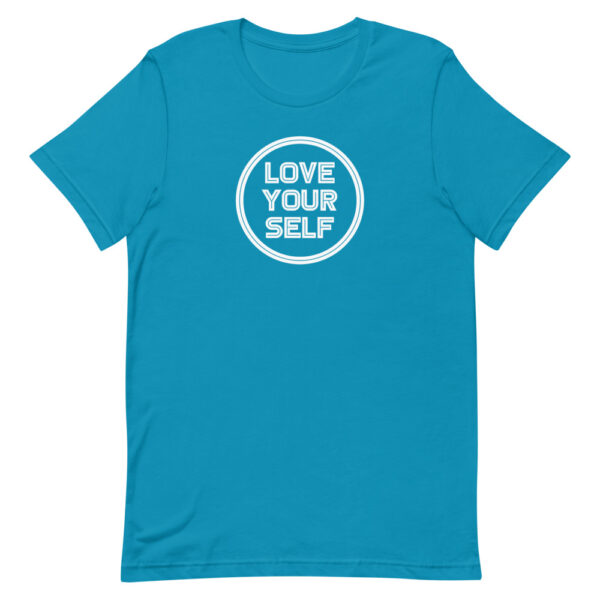 Logo Tee - Short-Sleeve Unisex T-Shirt - Love Your Self - Image 8