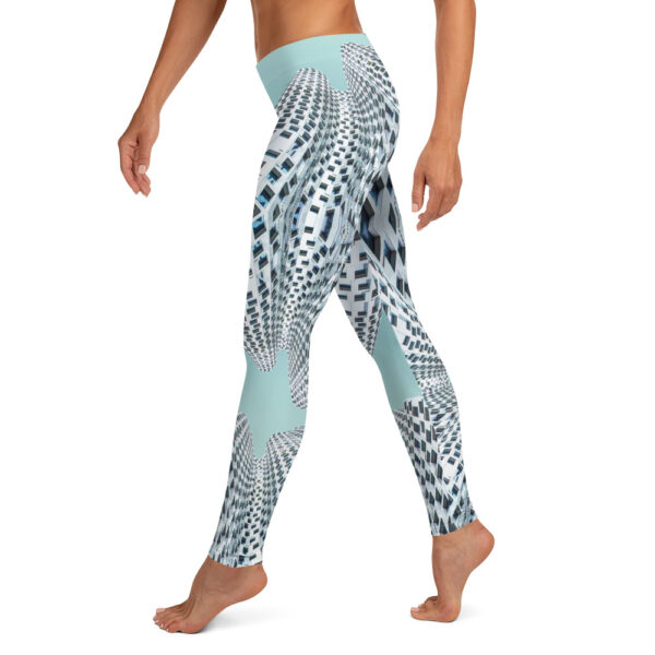 Turquoise Mono - Women's Leggings - Image 4