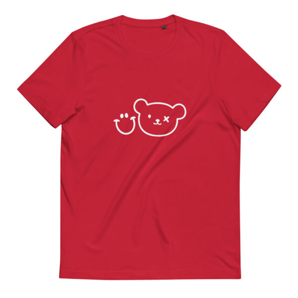 Logo Tee - White / Black logo - Women's Relaxed T-Shirt - Grin And Bear - Image 3