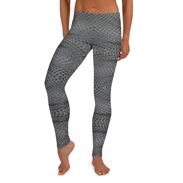 Black Netting - Women's Leggings