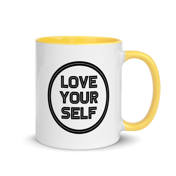 Love Your Self - Mug with Color Inside - Image 7