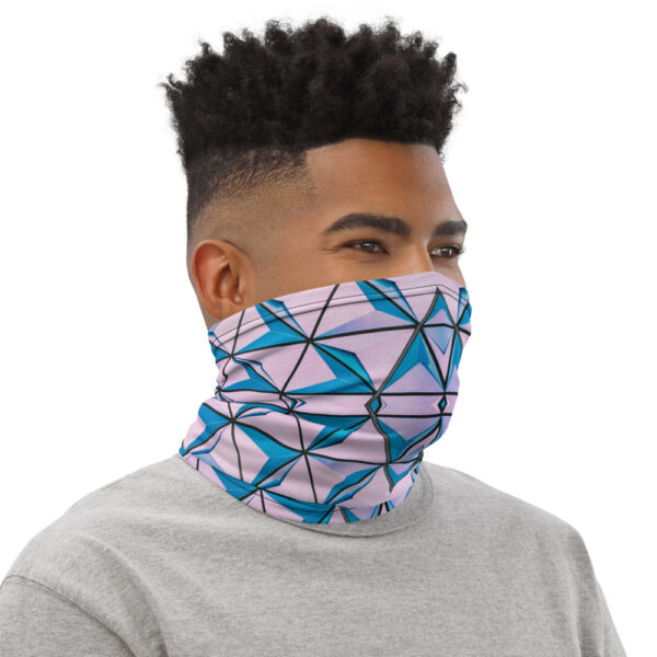 Pink Geometric - Neck Warmer - Grin And Bear - Image 6