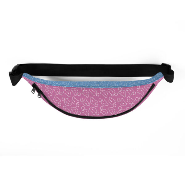 Logo Pink / Blue / White - Bum Bag / Fanny Pack - Grin And Bear - Image 3