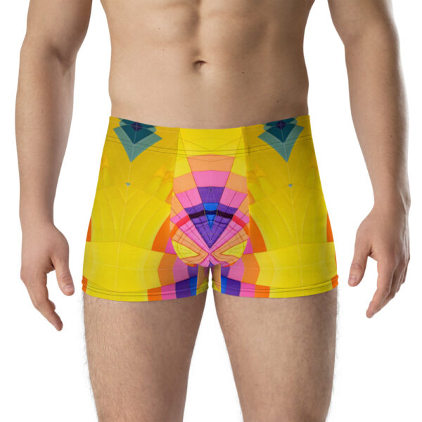 Yellow & Blue Parachute - Boxer Briefs - Get Wrong