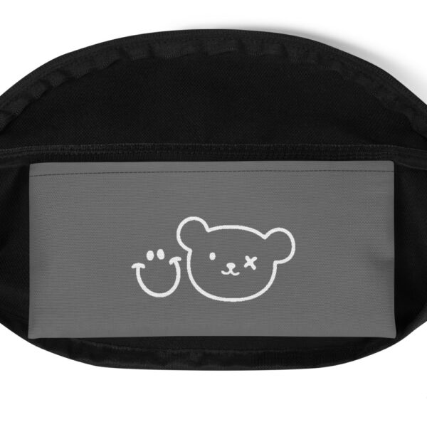 Logo White - Green / Blue Bum Bag / Fanny Pack - Grin And Bear - Image 5