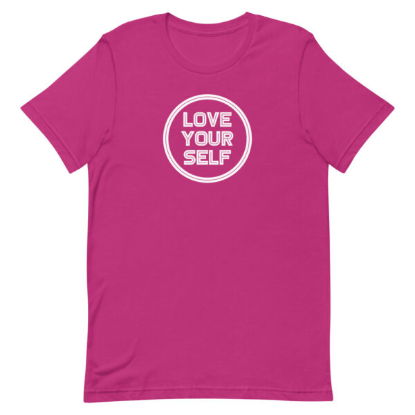 Logo Tee - Short-Sleeve Unisex T-Shirt - Love Your Self - Image 10