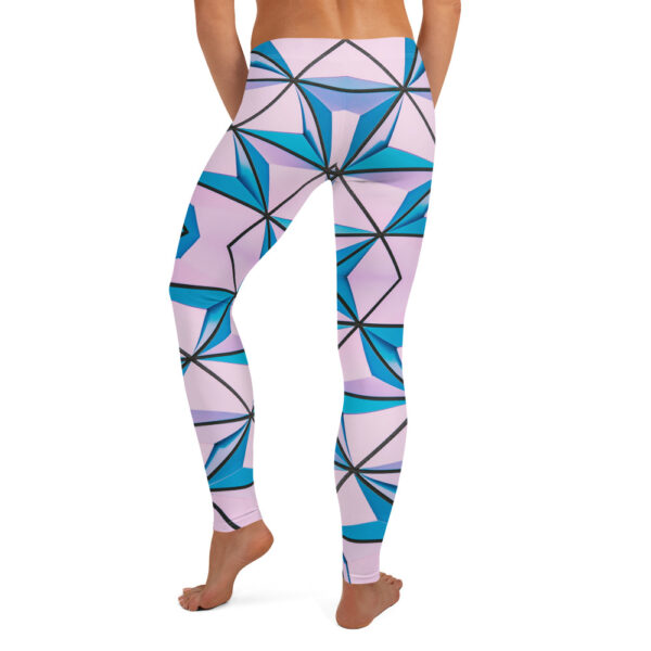 Tied Turquoise - Women's Leggings - Image 3