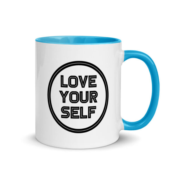 Love Your Self - Mug with Color Inside - Image 5