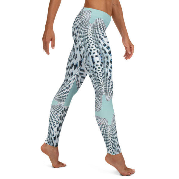 Turquoise Mono - Women's Leggings - Image 5