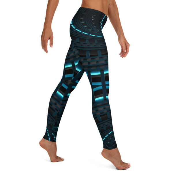 Aqua Collider - Women's Leggings - Image 6