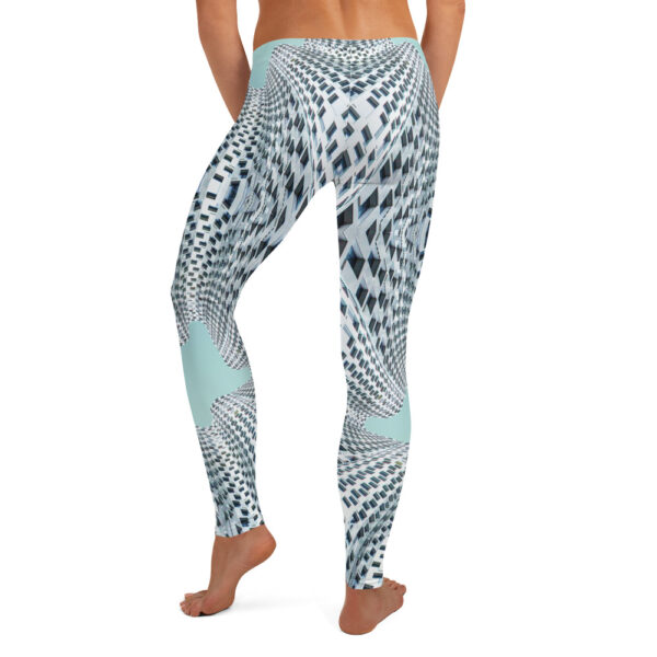 Turquoise Mono - Women's Leggings - Image 3