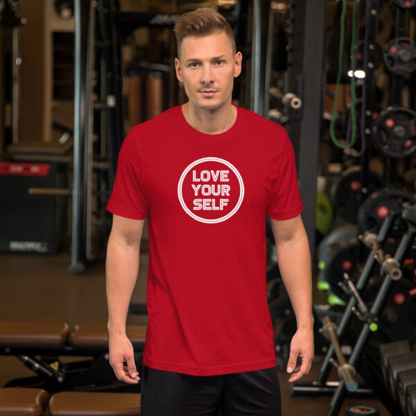 Logo Tee - Short-Sleeve Unisex T-Shirt - Love Your Self - Image 3