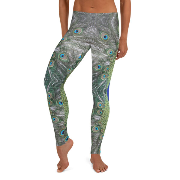 Blue Peacock - Women's Leggings