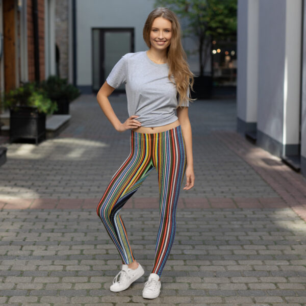 Jester Stripes - Women's Leggings - Image 2