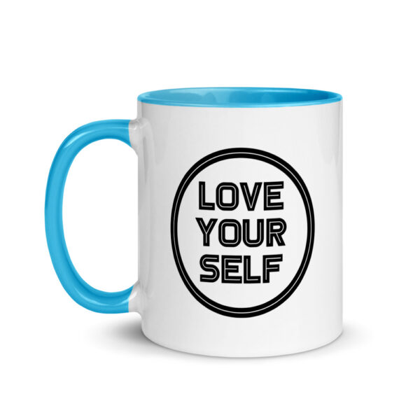 Love Your Self - Mug with Color Inside - Image 6