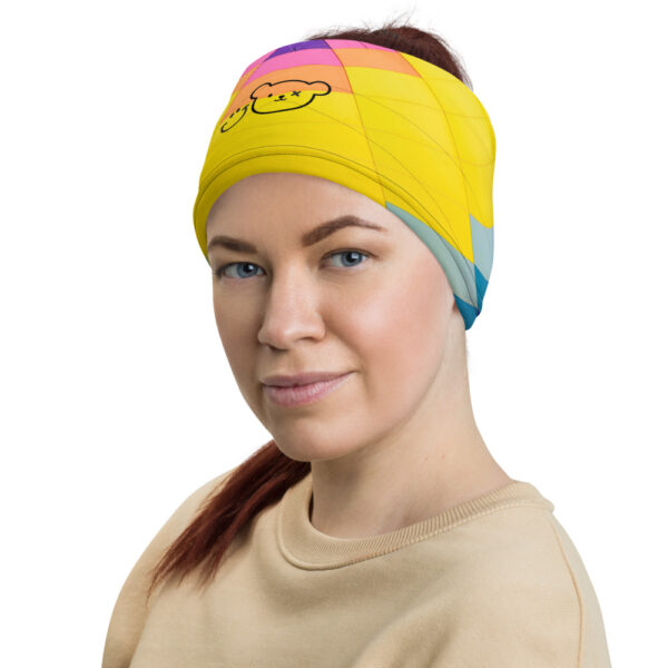 Yellow & Blue Parachute - Neck Warmer - Grin And Bear - Image 11