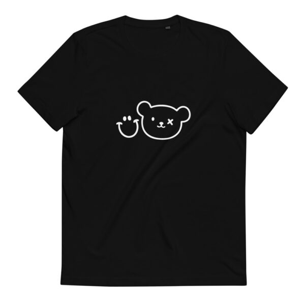 Logo Tee - White / Black logo - Women's Relaxed T-Shirt - Grin And Bear - Image 5