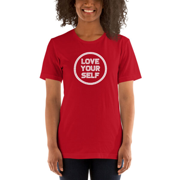 Logo Tee - Short-Sleeve Unisex T-Shirt - Love Your Self - Image 2