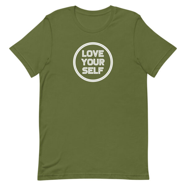 Logo Tee - Short-Sleeve Unisex T-Shirt - Love Your Self - Image 4