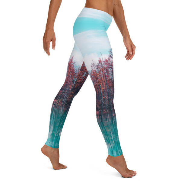 Red Tree Lake - Women's Leggings - Image 5