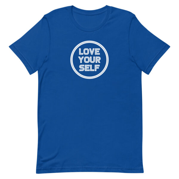 Logo Tee - Short-Sleeve Unisex T-Shirt - Love Your Self - Image 7