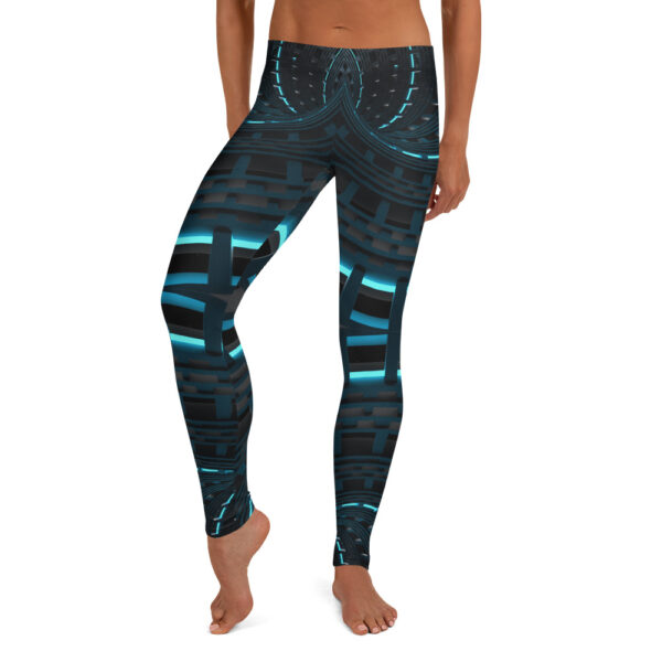 Aqua Collider - Women's Leggings