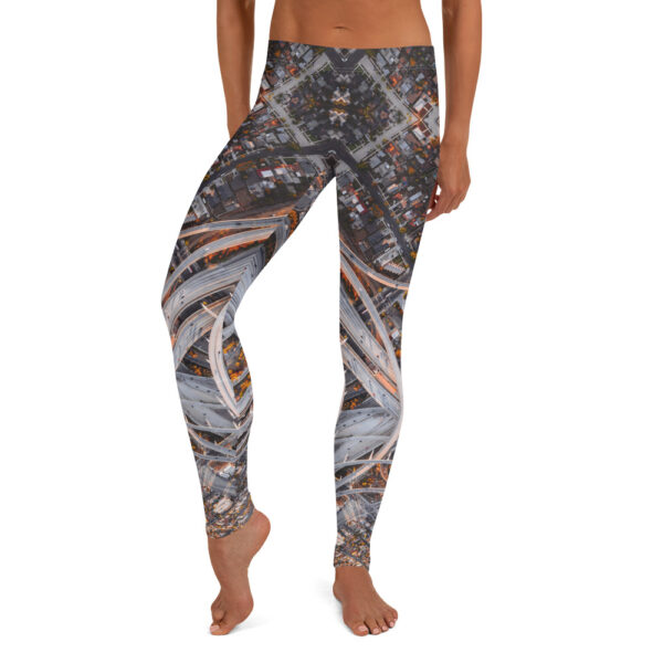 Junction Orange - Women's Leggings