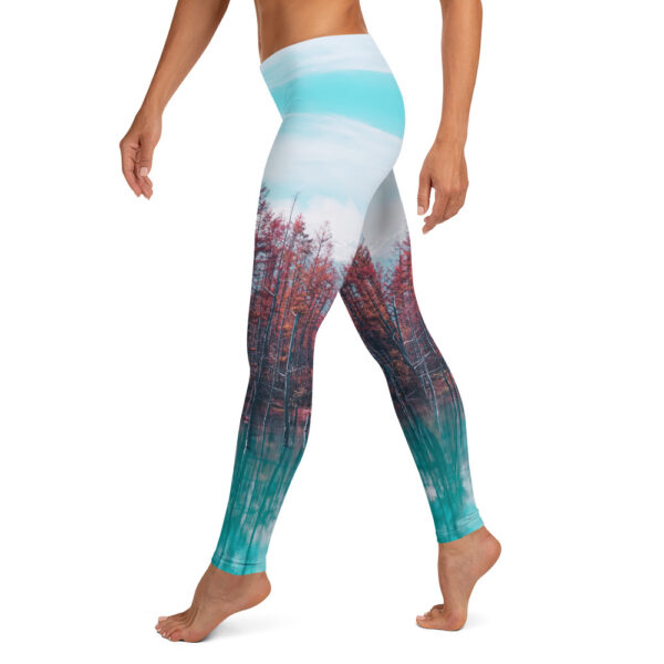 Red Tree Lake - Women's Leggings - Image 4