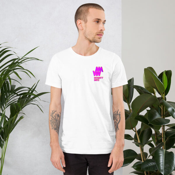 Pink Logo - Short-Sleeve Unisex T-Shirt - Weighty Ways - Image 2