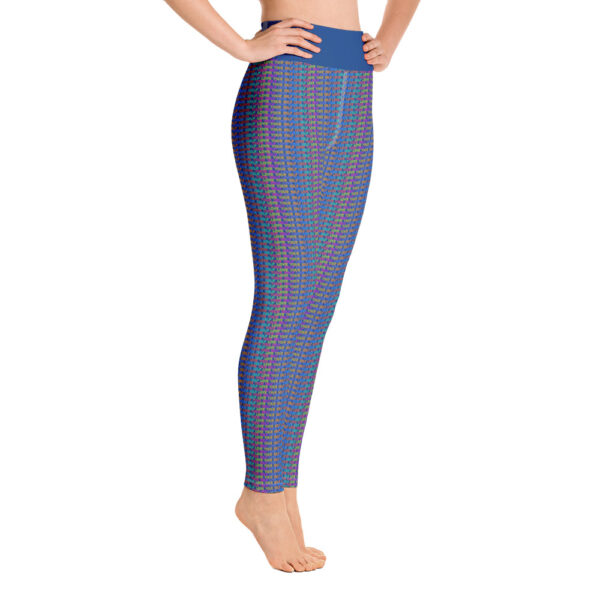 Blue/Multi-coloured - Leggings - Love Your Self - Image 4