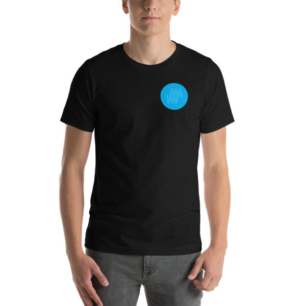 Blue Vinyl - Short-Sleeve Unisex T-Shirt - Weighty Ways - Image 2