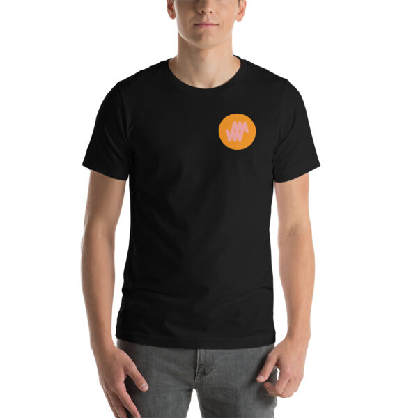 Orange Vinyl - Short-Sleeve Unisex T-Shirt - Image 2