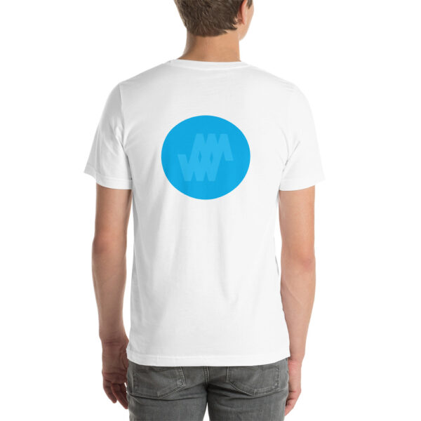 Blue Vinyl - Short-Sleeve Unisex T-Shirt - Weighty Ways - Image 4