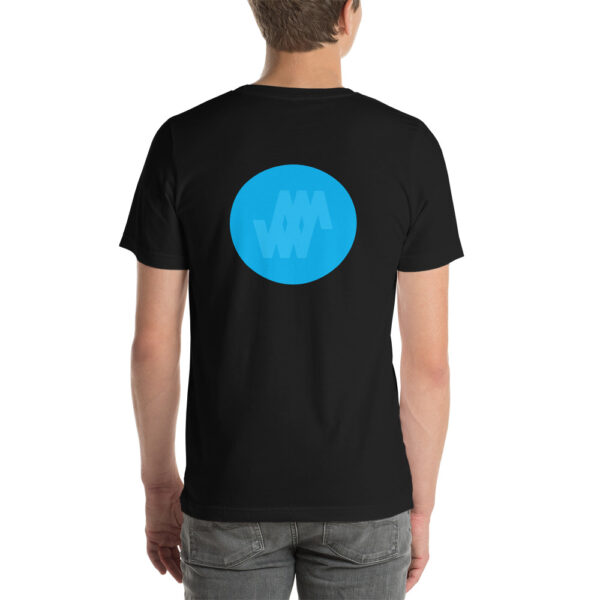 Blue Vinyl - Short-Sleeve Unisex T-Shirt - Weighty Ways - Image 3