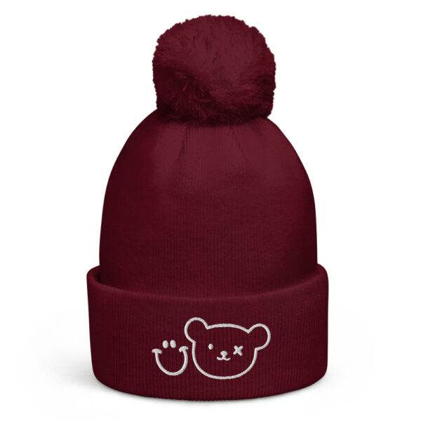 Logo Beanie (Choose Colour) - Pom pom beanie - Grin And Bear - Image 2