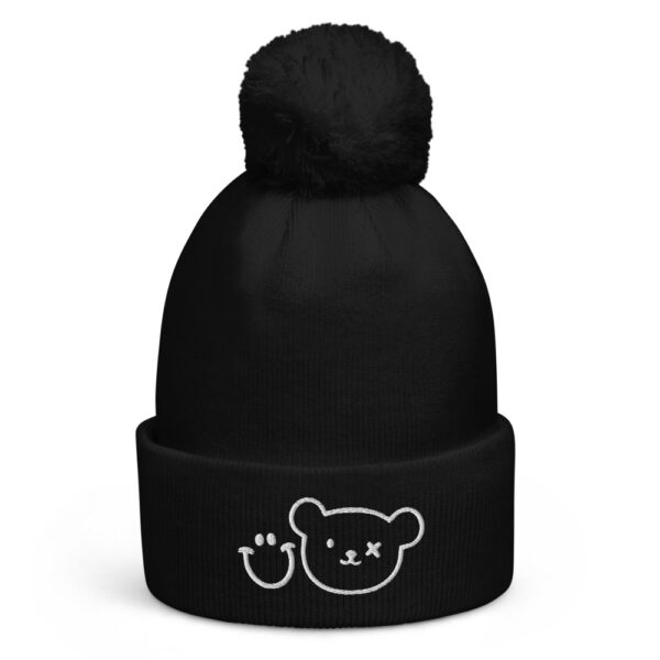 Logo Beanie (Choose Colour) - Pom pom beanie - Grin And Bear