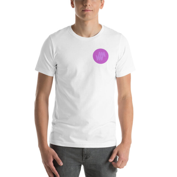 Magenta Vinyl - Short-Sleeve Unisex T-Shirt - Weighty Ways