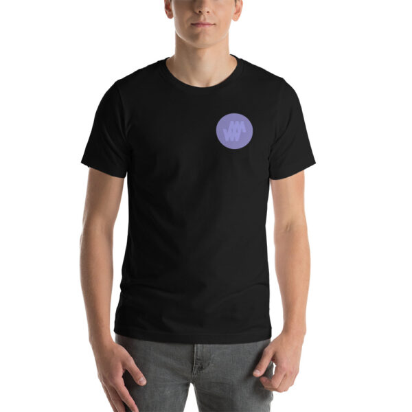 Purple Vinyl - Short-Sleeve Unisex T-Shirt - Weighty Ways - Image 2